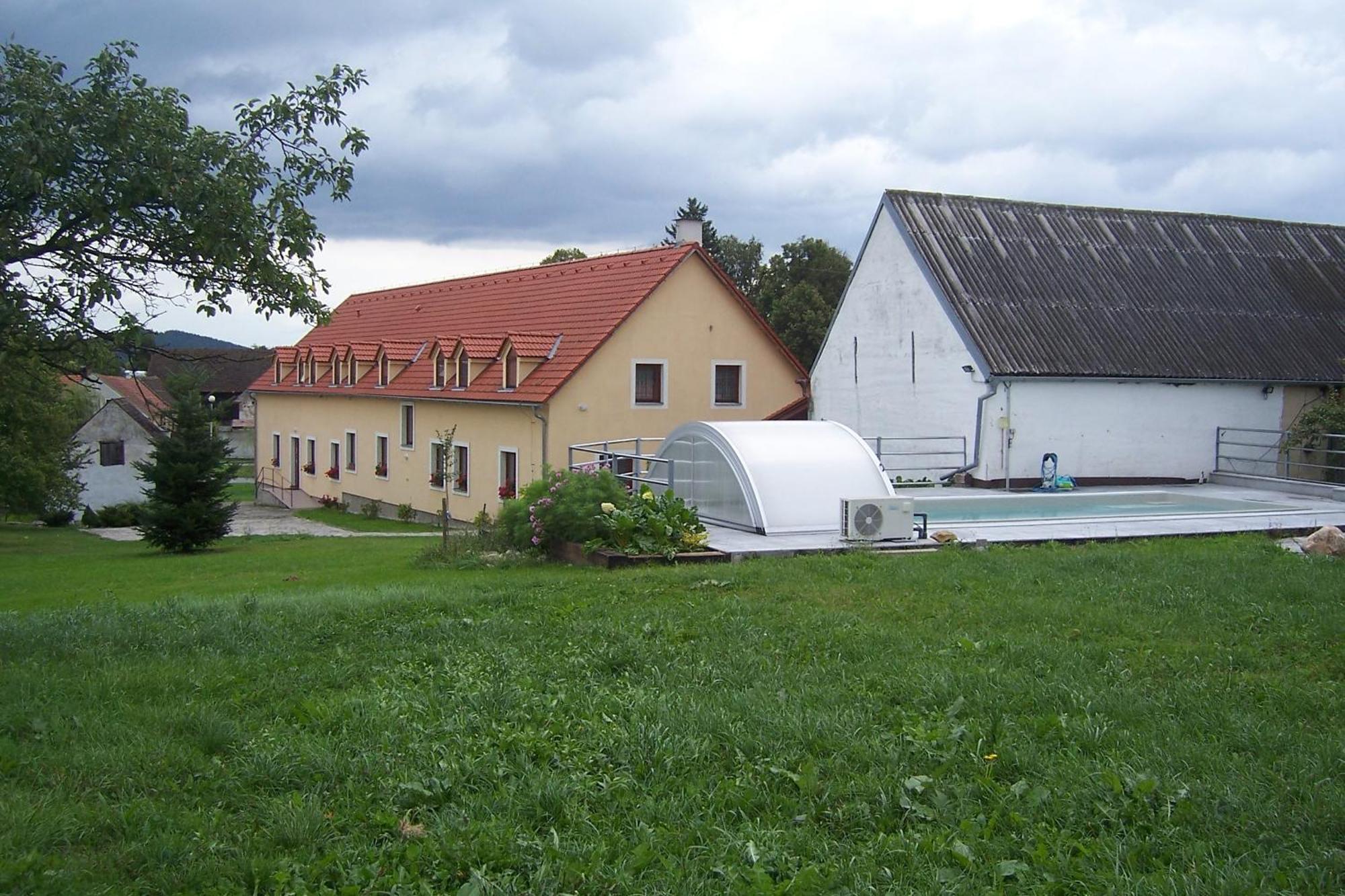 Penzion U Krumlova Srnín Exterior foto
